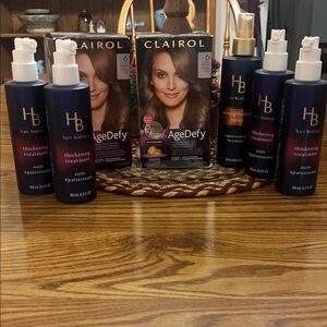 New, Clairol AgeDefy Hair Color and Hair Biology Products
